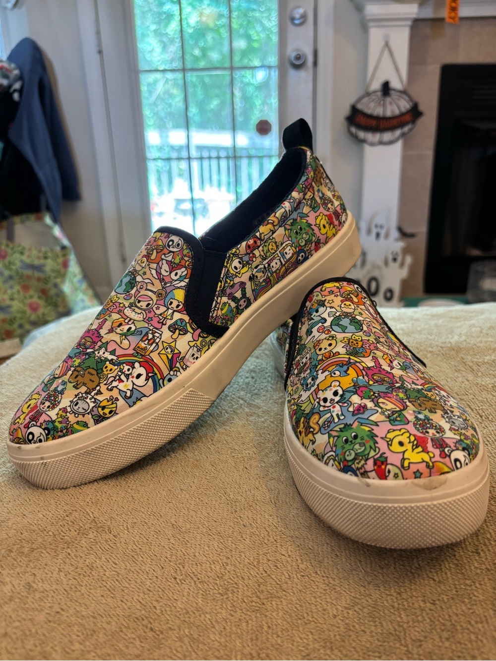 Tokidoki Skechers Slip On Shoes by Simone Legno Casual Sneakers Loafers Shoes 10